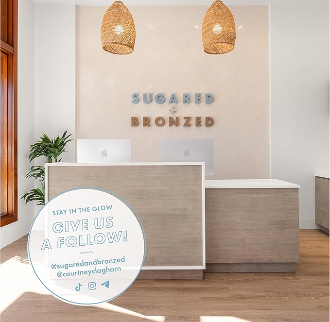 SUGARED + BRONZED Sunless Tanning Mousse, Self Tanner for Body, FlexExpress Formula, Self Tanning Foam for a Natural Glow, Lightweight, Quick Dry Self Tan, Suitable for All Skin Types, Vegan, 6 Fl Oz