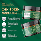Moisturizing Facial Polish, Gentle Face Scrub, 2-in-1 Facial Scrub, Hydrating & Exfoliating Face Scrub, Facial Exfoliator w/Bamboo & Coffee, 4 oz
