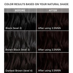 Madison Reed Radiant Hair Color Kit - 3.5NNN Darkest Brown-Black (Ravenna Brown), 100% Gray Hair Coverage Permanent Hair Dye for Resistant Grays | PPD-Free & Ammonia-Free, 1 Pack