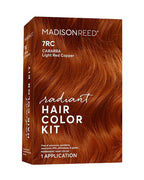Madison Reed Radiant Hair Color Kit - 7RC Light Ginger Red with Copper Tones (Carrara Crimson) Vivid Color Permanent Hair Dye, PPD-Free & Ammonia-Free, 1 Pack
