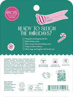 eos Holiday 24H Moisture Mini Super Balm Set, Sugar Plum Spritz, Candy Cane Swirl, Iced Sugar Cookie, Limited Edition Lip Care, Stocking Stuffers, 0.24 fl oz, 3-pack