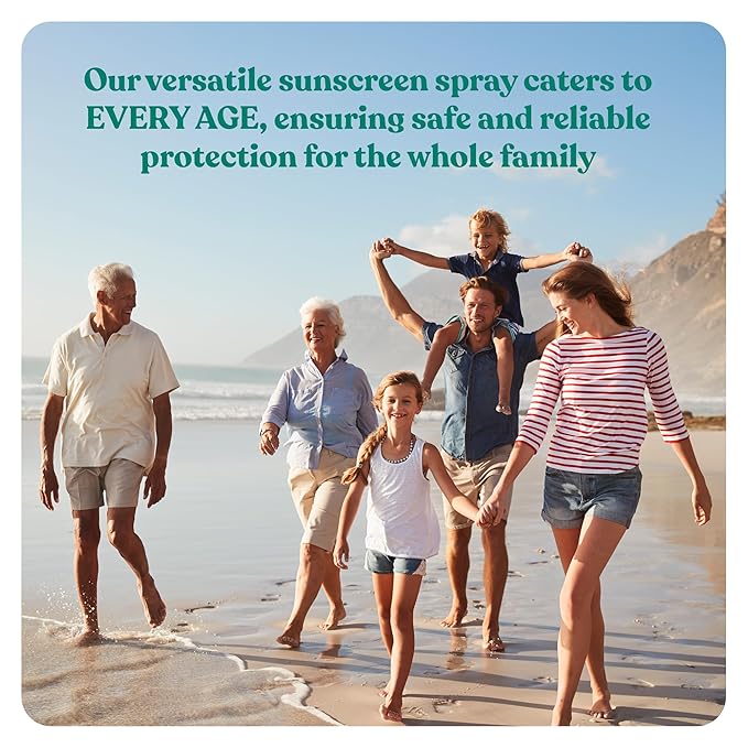 Rubber Ducky - Moisturizing Sunscreen Spray SPF 50, Easy To Apply, No White Residue, Reef Safe, Sun Protection, Water Resistant, Vegan, Broad Spectrum Sunscreen for Face and Body - Beach Scent (6 Oz)