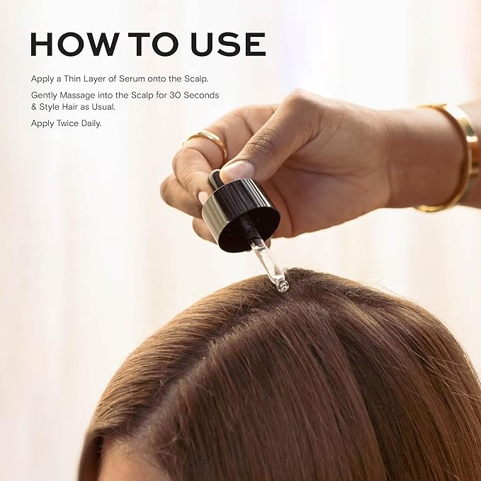 Root Replenish Active Growth Serum | Thicker-Feeling, Denser & Fuller Hair Support | Microbiome-Balancing, Resveratrol & DHT-Blockers | Lightweight Scalp Treatment | 1 fl oz