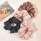 Hair Scrunchies for Women - Hair Ties No Damage Both for Thick Hair or Thin Hair Curl Hair No Crease Scrunchies Ponytail Holder No Hurt Your Hair