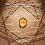 Marianella Anti-Aging Royal Kalahari Face & Eye Serum w/ Pure Hyaluronic Acid, Vitamin C, Vitamin E & Melon Oil, Hydrating & Brightening Facial Care Product for Radiant, Youthful Skin