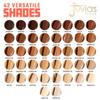 Juvia's Place I Am Magic Velvety Matte Liquid Foundation 300 - Gabon - Dark w/Neutral, Golden Undertone, Makeup Foundation Full Coverage, Lightweight, Long Wear, Velvety Matte Finish
