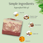 Marbela Cosmetics Cherry Vanilla Handmade Soap Bar - Made in USA, Vegan Friendly, Palm Oil Free, Natural Bar Soap - Gentle Face & Body Soap for Daily Skin Care, Moisturizing & Nourishing - 3.5 oz