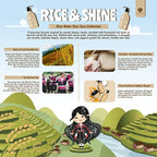 Luseta Rice Water Shampoo Strengthening & Nourishing Revitalizes Shine for All Hair Types Hydrating & Frizz Control for Women and Men 16.9oz