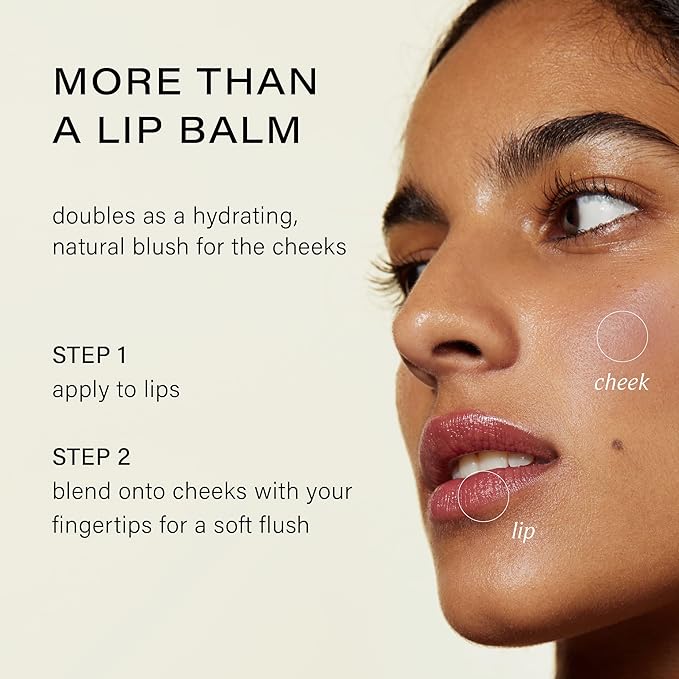 Melixir Vegan Lip Butter (12 Colors), Hydrating Tinted Lip Balm Stick, Bee-Free, Petrolatum-Free, Plant-Based, Moisturizes Dry & Chapped Lips With Shea Butter, Sheer, Natural Finish - #05 Dewy Rose