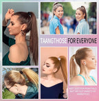 Best ouchless hair ties,100 Pcs Large Brown for Thick Curly Hair Elastic Band Ponytail Holder -Bulk for Women, Girls, Kids, Men - 8MM Thick, No Damage, Soft, Nylon, Stretchy, Cloth, Seamless, Fabric