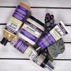 Aunt Jackie's Grapeseed Style and Shine Recipes Frizz Patrol Anti-Poof Setting Hair Mousse, Sets Curly Hair Styles in Place,Purple Fl.Oz 8.5 Ounce