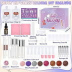 Lip Gloss Making Kit, Make Your Own Lip Gloss Kit, DIY Lip Gloss Making Supplies, Moisturizing Glitter Lip Kit Lipgloss Making Kits, Lipgloss Sets for Girls Tween Girls Trendy Stuff Women