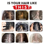 ALFHEIM Coffee+ Thickening Shampoo for Fine, Weak & Thinning Hair with Caffeine, Biotin & Arabica Coffee Oil – Energizing, Strengthening & Volumizing Cleanser – Sulfate-Free, Cruelty-Free – 18 oz