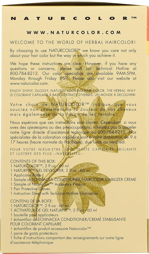 naturcolor Haircolor - Woodruff Blonde Hair Dye, 4 Fl Oz (8C)