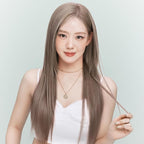 eZn Pudding Hair Dye, Ammonia-Free, Semi-Permanent DIY Korean Hair Dye Color with Keratin, Odorless Gentle for Sensitive Skin No Skin Irritation (Ash Beige)