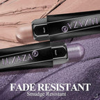 Plum Eyeshadow Stick Makeup Set 10PCS, Neutral Shimmer And Matte Cream Eye Shadow Palette, Metallic Bronze Smoky Eyeliner Brightener Crayon Pencil Kit, Ideal Gift for Women -Lilac Brown