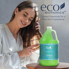 Terra Pure 1-Shoppe Eco Botanics Natural Shampoo with Raw Honey & White Tea | Gallon Jug Bulk Toiletries for Airbnb, Vacation Rentals, and Home Bathroom | Refill For Soap Dispensers