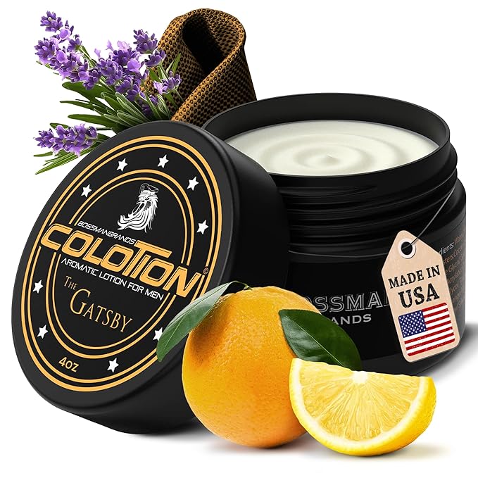 Bossman Colotion – 2-in-1 Body Lotion & Cologne for Men – Long-Lasting, Hydrating, Soothing Moisturizer for Men – Suits All Skin Types for Daily Use – The Gatsby Scent
