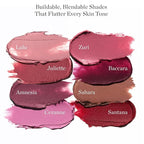 Ogee Full Bloom Sculpted Lipstick (Sahara - Warm Auburn) - Long Lasting Organic Lipstick with Jojoba Oil & Micro Hyaluronic Acid - 70% Organic Ingredients & Made in USA