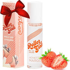 Honestly Margo Roller Girl Roll-On Lip Gloss (Strawberry Amber, 2 Pack) – Lip Gloss for Women with Hydrating Vitamin E & Moisturizing Shine, Refreshingly Lightweight Your Lip Stain, Non Stick Gloss
