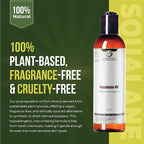 uh*Roh*Muh 100% Pure Squalane Oil from Olives – Lightweight, Non-Greasy Moisturizer for Skin & Hair | Deep Hydration, Fast-Absorbing & Non-Comedogenic | Natural Skin Care & Hair Oil | Spain | 4 Fl Oz