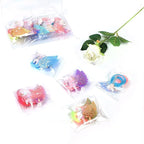 Glitter Unicorn Hair Accessories Hair Clip Hair Bows Hair Extensions Hair Accessories For Girls(5- Colored)