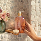 Thymes Moisturizing Body Wash with Pump - Body Soap - Bath Products - Skin Care - Liquid Soap with Notes of Warm Palo Santo Wood, Soft Amber, & Clary Sage (Sienna Sage, 9.25 fl oz)