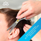 Equinox Professional Razor Edge Hair Cutting/Thinning Scissor Set/2, 6.5"