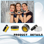 200 Pcs Small Sample Containers with Lids Empty Plastic Makeup Travel Containers Mini Sample Pot Jars Round Cosmetic Jars for Liquid Lotions Powder Creams (3g, 5g)