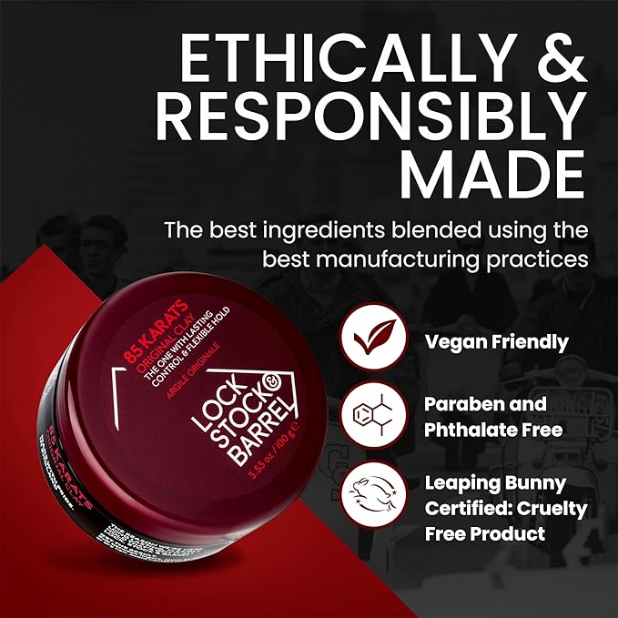 Lock Stock & Barrel 85 Karats Original Clay For Men 100 g