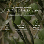 Furtuna Skin Triple Action Exfoliator - Olive-Infused Facial Scrub, Smooths, All Skin Types, Vegan, 80ml