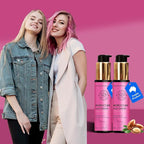 NP NATURES PHILOSOPHY Moroccan Oil Hair Products, Organic Moroccan Argan Oil Hair Serum, Anti-Frizz, Hydrating & Repairing Oil for Damaged Hair, Split Ends, Natural Shine for All Hair Types - 2 Pack