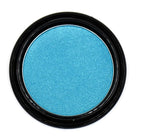 Peacock Neon Jewel Tone Blue Turquoise Teal Shimmer Pressed Powder Single Vegan Eyeshadow; Talc, Paraben & Cruelty Free