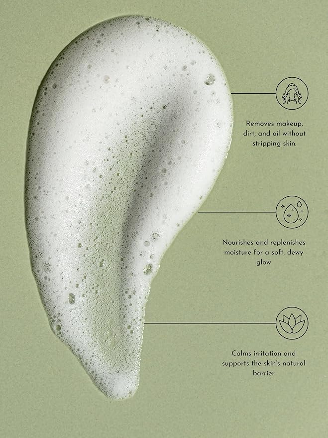 Radical Skincare Hydrating Cleanser- Non-Drying, Gentle Formula | For All Skin Types | Paraben & Cruelty Free (4 Fl Oz)