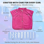 3pcs,Microfiber Hair Cape, Jumbo Hair Tie, Fine Mist Spray Bottle, Hair Styling Accessories,Microfiber Hair Towel For Curly Hair, Shoulder Neck Towel, Wet Hair Drying Cape, Makeup, Curly Hair Towel