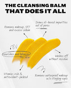 Then I Met You Living Cleansing Balm, Melts Makeup & Sunscreen, Non-Stripping Zero Residue Oil Cleanser with Seaberry, Olive, Grape Seed Oils, Vit E & Persimmon, First-Step Clean Vegan Korean Skincare