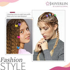 50 Pcs Butterfly Clips for Hair, Cute 90s Y2K Butterflies Mini Hair Claws Clips for Girls Hair Accessories Small, Colorful Pastel 10 Colors, 5 of each color (Vivid Spectrum)