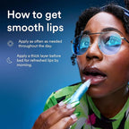 Experiment Softwear Smoothing Lip Treatment Balm - 24hr Hydration with Squalane, Glycerin, & Pomegranate Sterols - Intensive Moisture & Repair for Extra Dry, Flaky Lips - Vegan Lip Balm, .34 FL OZ