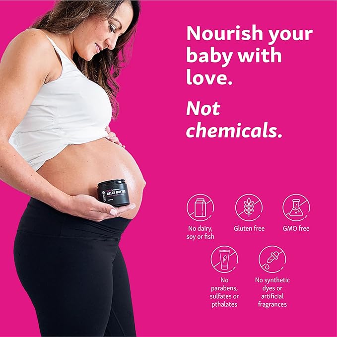 Glow Organics Belly Butter for Pregnancy