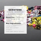 R+Co Gemstone Color Protection Shampoo + Conditioner Travel Set| Protects Color, Repairs & Nourishes | Vegan + Cruelty Free | 2oz (Pack of 2)