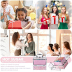Hot Sugar Teen Makeup Kit for Girls 13-15, Kids Makeup Kit, Makeup Gift Set for Birthday Parties Makeovers & Christmas (Pink)
