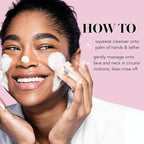 Saturday Skin Face Cleanser Hydrating Foam Cleanser Natural ingredients Anti-aging | Makeup Remover and Face Wash | Fragrance Free Ideal for Sensitive, Dry Skin Korean Skincare