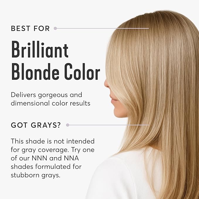 Madison Reed Radiant Hair Color Kit - 8NGV Dark Golden Blonde with Champagne Tones (Sicily), Dimensional Gray Hair Blending Permanent Hair Dye, PPD-Free & Ammonia-Free, 2 Pack