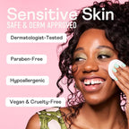 Swisspers Smooth Moves Ultra-Luxe Premium Cotton Rounds, Hypoallergenic Makeup Remover Pads for Sensitive Skin, USA Made, Vegan, Lint-Free, Paraben Free, 100 Count 6-Pack