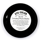 Smokey Plum Dark Purple Violet Brown Matte Opaque Pressed Powder Single Eyeshadow; Talc, Paraben & Cruelty Free