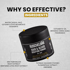 KUSCHELBAR - Pomade For Men | Pomade For Men Strong Hold | Natural Botanical Extracts | Shape and Control Your Beard or Mustache | Leave-In, Non-Greasy, Lightweight l 1,01 fl.oz