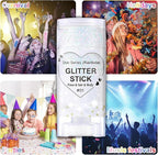 Sparkling Pink Body Glitter Stick, Halloween Face Glitter Makeup,Holographic Hair Glitters Mermaid Makeup Rave Outfits for Women, Shimmer Face Paint Stick for Christmas (Sparkling Pink)