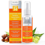 Premium SPF 30 Hair Sunscreen Spray | Non-Greasy UV Protection for Hair and Scalp | Prevents Color Fade and Dryness | Travel-Size UV Protection | Beach SunBlock | Scalp Sunscreen 4 oz 120 ml