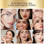 Eyelash Growth Serum with Advanced Formula: Rapid Eye Lash Enhancing Serum for Eyelash and Eyebrow Growth in 3-4 Weeks - Boost Longer Thicker and Fuller Lashes (3ML)