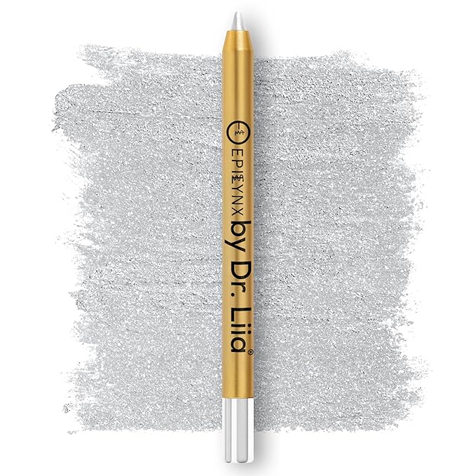 EPILYNX Eyeliner Pencil - Long Lasting Smudge Proof & Waterproof Eyeliner Pencil - Eye Liner Pencils - Hypoallergenic, Vegan, Gluten-Free Eye Pencil - Moonlight White Shimmer, 1.2ml